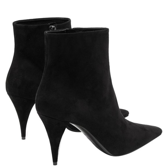Saint Laurent NWT Authentic Kiki Suede Ankle Boots - Picture 13 of 14